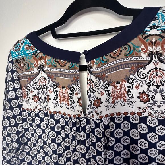 Altar’d state long sleeve all over print rayon romper size small - Picture 8 of 10